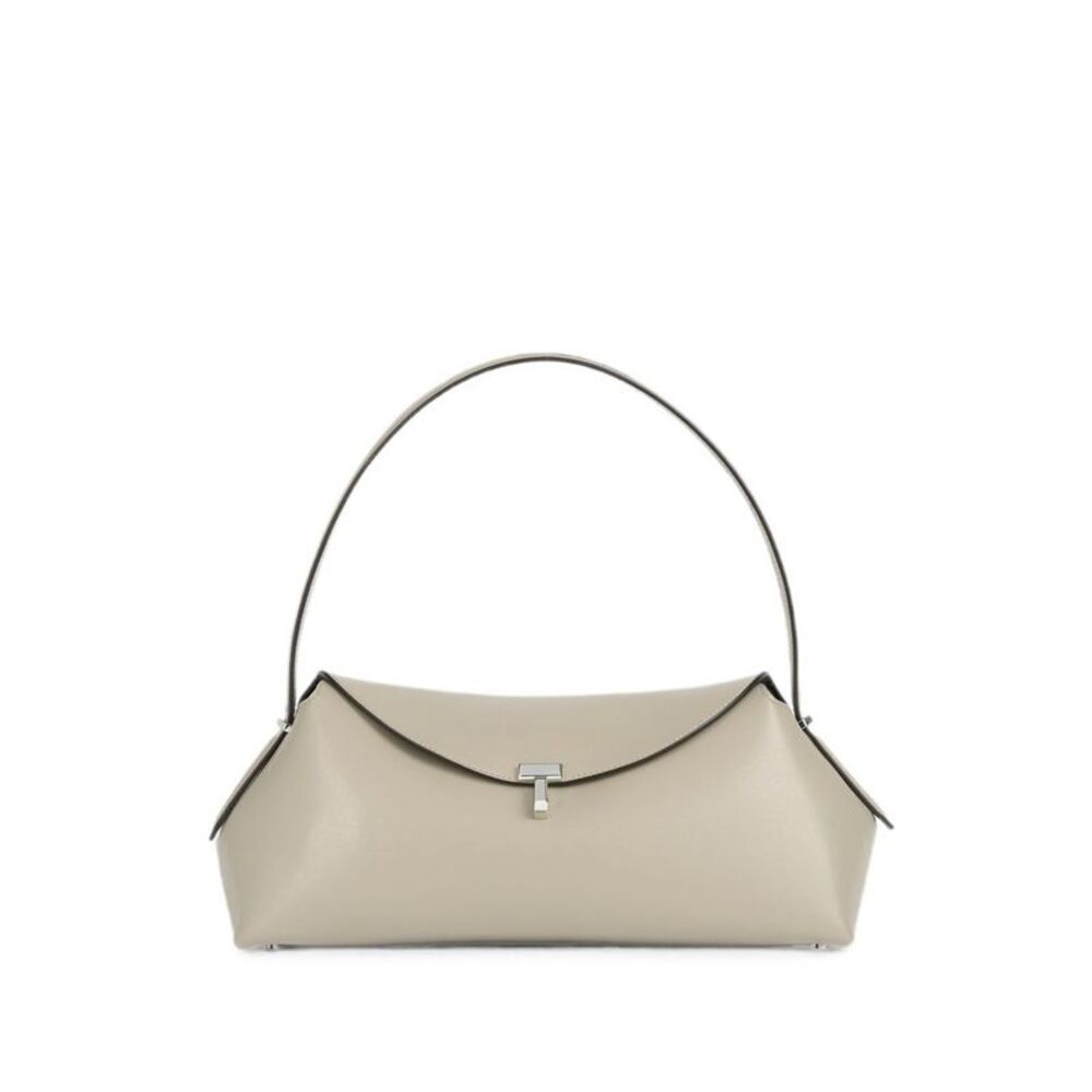 Toteme Women T-Lock Leather Shoulder Bag